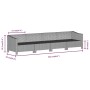 Set de muebles de jardín 9 pzas y cojines ratán sintético gris de vidaXL, Conjuntos de jardín - Ref: Foro24-3187290, Precio: ...