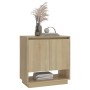 Aparador de madera contrachapada roble Sonoma 70x41x75 cm de vidaXL, Aparadores - Ref: Foro24-809542, Precio: 72,37 €, Descue...