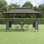 Cenador con tejado acero gris antracita 400x300x270 cm de vidaXL, Carpas y cenadores - Ref: Foro24-360142, Precio: 243,10 €, ...