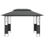 Cenador con tejado acero gris antracita 400x300x270 cm de vidaXL, Carpas y cenadores - Ref: Foro24-360142, Precio: 243,10 €, ...
