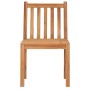 Conjunto de comedor de jardín de 5 piezas, 160 x 80 cm, madera maciza de teca en Conjuntos de jardín | Comprar online en Foru.es