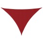 Toldo de vela triangular tela Oxford rojo 5x7x7 m en Sombrillas | Comprar online en Foru.es