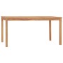 Conjunto de comedor de jardín de 7 piezas, 160 x 80 cm, madera maciza de teca en Conjuntos de jardín | Comprar online en Foru.es
