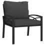 Juego de muebles de jardín 7 piezas acero con cojines gris de vidaXL, Conjuntos de jardín - Ref: Foro24-3187947, Precio: 614,...