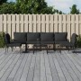 Juego de muebles de jardín 7 piezas acero con cojines gris de vidaXL, Conjuntos de jardín - Ref: Foro24-3187949, Precio: 581,...