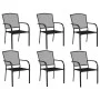 Juego de comedor de jardín 7 piezas acero gris antracita de vidaXL, Conjuntos de jardín - Ref: Foro24-3187973, Precio: 475,84...