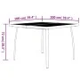 Juego de comedor de jardín 5 piezas acero gris antracita de vidaXL, Conjuntos de jardín - Ref: Foro24-3187968, Precio: 290,58...