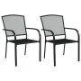 Juego de comedor de jardín 3 piezas acero gris antracita de vidaXL, Conjuntos de jardín - Ref: Foro24-3187965, Precio: 204,97...
