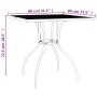 Juego de comedor de jardín 3 piezas acero gris antracita de vidaXL, Conjuntos de jardín - Ref: Foro24-3187965, Precio: 204,97...