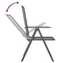Juego de comedor de jardín 5 piezas acero gris antracita de vidaXL, Conjuntos de jardín - Ref: Foro24-3187982, Precio: 321,94...