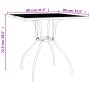 Juego de comedor de jardín 5 piezas acero gris antracita de vidaXL, Conjuntos de jardín - Ref: Foro24-3187976, Precio: 296,26...