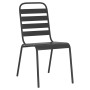 Juego de comedor de jardín 7 piezas acero gris antracita de vidaXL, Conjuntos de jardín - Ref: Foro24-3187990, Precio: 418,47...