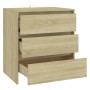 Aparador de madera contrachapada roble Sonoma 70x41x75 cm de vidaXL, Aparadores - Ref: Foro24-809749, Precio: 85,31 €, Descue...