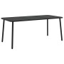 Juego de comedor de jardín 7 piezas acero gris antracita de vidaXL, Conjuntos de jardín - Ref: Foro24-3187993, Precio: 460,16...