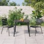 Juego de comedor de jardín 3 piezas acero gris antracita de vidaXL, Conjuntos de jardín - Ref: Foro24-3187987, Precio: 208,91...