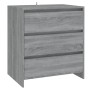 Aparador de madera contrachapada gris Sonoma 70x41x75 cm de vidaXL, Aparadores - Ref: Foro24-813006, Precio: 85,90 €, Descuen...