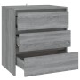 Aparador de madera contrachapada gris Sonoma 70x41x75 cm de vidaXL, Aparadores - Ref: Foro24-813006, Precio: 85,90 €, Descuen...