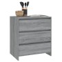 Aparador de madera contrachapada gris Sonoma 70x41x75 cm de vidaXL, Aparadores - Ref: Foro24-813006, Precio: 85,90 €, Descuen...
