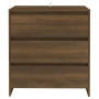 Aparador de madera contrachapada marrón roble 70x41x75 cm de vidaXL, Aparadores - Ref: Foro24-813007, Precio: 84,40 €, Descue...