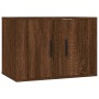 Muebles para TV de pared 3 uds roble marrón 57x34,5x40 cm de vidaXL, Muebles TV - Ref: Foro24-3188349, Precio: 117,45 €, Desc...
