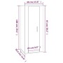 Set de muebles de TV 5 pzas madera contrachapada blanco brillo de vidaXL, Muebles TV - Ref: Foro24-3188776, Precio: 242,85 €,...