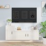 Set de muebles de TV 2 pzas madera contrachapada blanco brillo de vidaXL, Muebles TV - Ref: Foro24-3188480, Precio: 117,39 €,...