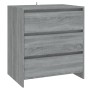 Aparador de 3 piezas madera manufacturada gris Sonoma de vidaXL, Aparadores - Ref: Foro24-3098071, Precio: 241,73 €, Descuent...