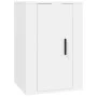 Set de muebles de TV 2 piezas madera contrachapada blanco de vidaXL, Muebles TV - Ref: Foro24-3188390, Precio: 76,15 €, Descu...