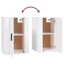 Set de muebles de TV 2 piezas madera contrachapada blanco de vidaXL, Muebles TV - Ref: Foro24-3188390, Precio: 76,82 €, Descu...