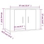 Set de muebles de TV 2 piezas madera contrachapada blanco de vidaXL, Muebles TV - Ref: Foro24-3188390, Precio: 76,82 €, Descu...