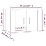 Set de muebles de TV 2 piezas madera contrachapada blanco de vidaXL, Muebles TV - Ref: Foro24-3188390, Precio: 76,15 €, Descu...