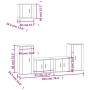 Set de muebles de TV 5 pzas madera contrachapada blanco brillo de vidaXL, Muebles TV - Ref: Foro24-3188584, Precio: 208,77 €,...