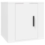 Set de muebles para TV 4 piezas madera contrachapada blanco de vidaXL, Muebles TV - Ref: Foro24-3188430, Precio: 125,48 €, De...