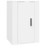 Set de muebles de TV 3 piezas madera contrachapada blanco de vidaXL, Muebles TV - Ref: Foro24-3188494, Precio: 112,51 €, Desc...