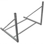 Soporte para neumáticos acero plateado de vidaXL, Almacenamiento y carga de vehículos - Ref: Foro24-210353, Precio: 55,94 €, ...