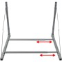 Soporte para neumáticos acero plateado de vidaXL, Almacenamiento y carga de vehículos - Ref: Foro24-210353, Precio: 55,94 €, ...