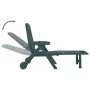 Klappliege mit grünen PP-Rädern von vidaXL, Liegen - Ref: Foro24-364697, Preis: 141,45 €, Rabatt: %