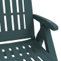 Tumbona plegable con ruedas PP verde de vidaXL, Tumbonas - Ref: Foro24-364697, Precio: 143,51 €, Descuento: %