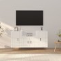 Set de muebles de TV 3 pzas madera contrachapada blanco brillo de vidaXL, Muebles TV - Ref: Foro24-3188384, Precio: 118,29 €,...
