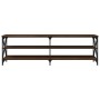 Mueble de TV madera contrachapada marrón roble 160x40x50 cm de vidaXL, Muebles TV - Ref: Foro24-826733, Precio: 80,53 €, Desc...