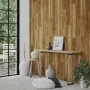 Paneles de pared con aspecto de madera PVC marrón 4,12 m² de vidaXL, Recubrimiento de paredes - Ref: Foro24-3189148, Precio: ...