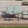 Mesa de jardín de acero gris antracita 55x40x37 cm de vidaXL, Mesas de jardín - Ref: Foro24-355821, Precio: 48,35 €, Descuent...
