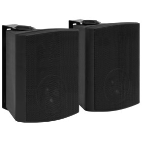 Altavoces estéreo de pared 2 uds negro interior exterior 120 W de vidaXL, Altavoces - Ref: Foro24-70160, Precio: 124,70 €, De...