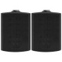Altavoces estéreo de pared 2 uds negro interior exterior 120 W de vidaXL, Altavoces - Ref: Foro24-70160, Precio: 124,70 €, De...