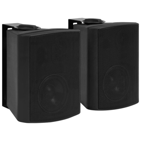 Altavoces estéreo de pared 2 uds negro interior exterior 100 W de vidaXL, Altavoces - Ref: Foro24-70159, Precio: 88,00 €, Des...