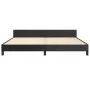 Estructura de cama con cabecero cuero sintético negro 200x200cm de vidaXL, Camas y somieres - Ref: Foro24-347519, Precio: 132...