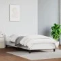 Estructura de cama con cabecero cuero sintético blanco 80x200cm de vidaXL, Camas y somieres - Ref: Foro24-347466, Precio: 86,...