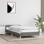 Estructura de cama con cabecero de tela gris oscuro 80x200 cm de vidaXL, Camas y somieres - Ref: Foro24-347368, Precio: 96,69...