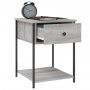 Mesita de noche 2 uds madera ingeniería gris Sonoma 44x45x58 cm de vidaXL, Mesitas de noche - Ref: Foro24-825850, Precio: 75,...