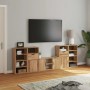 Muebles de TV 5 uds. con almacenaje "ODDA" madera maciza pino en Muebles TV | Comprar online en Foru.es